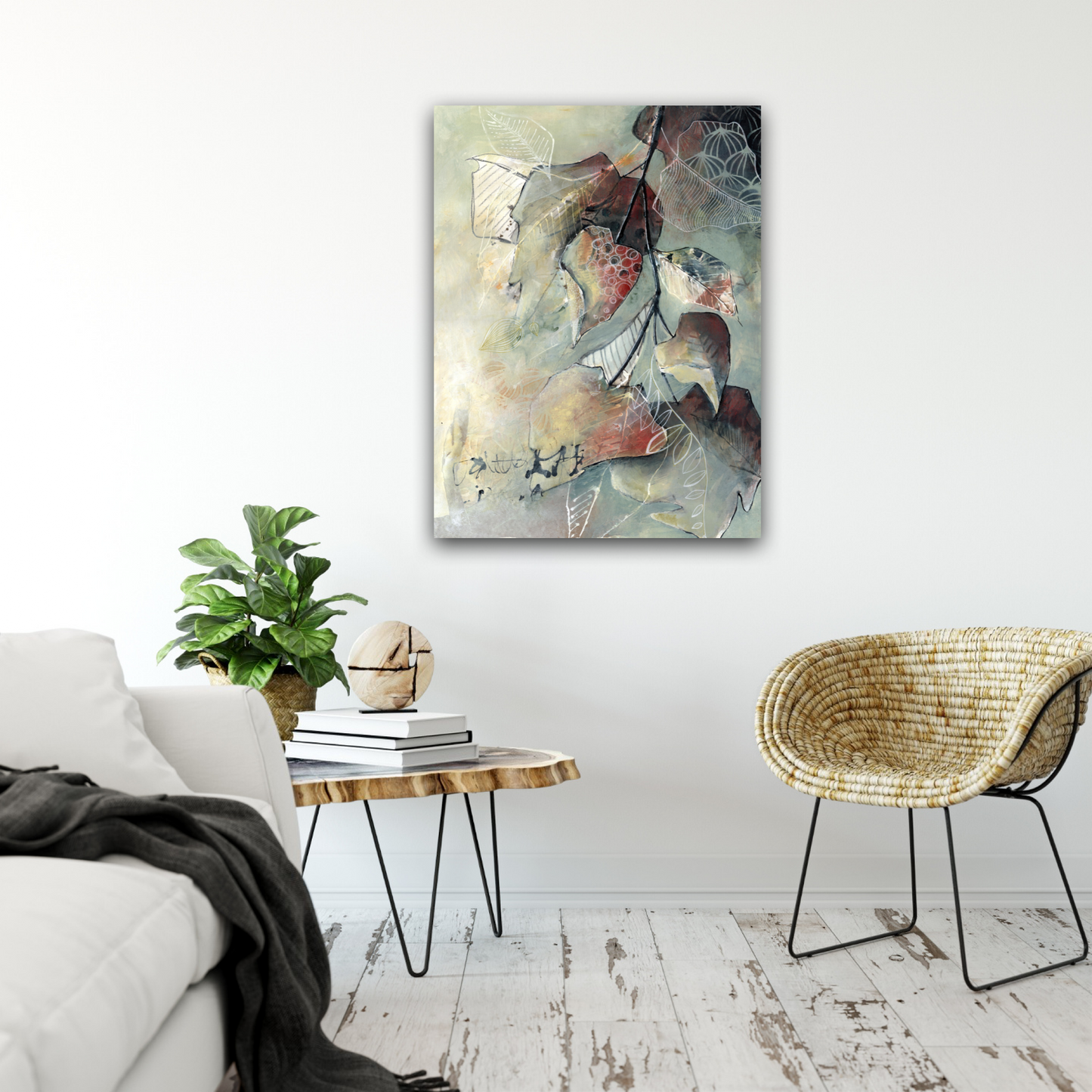 Solitary State Canvas Print