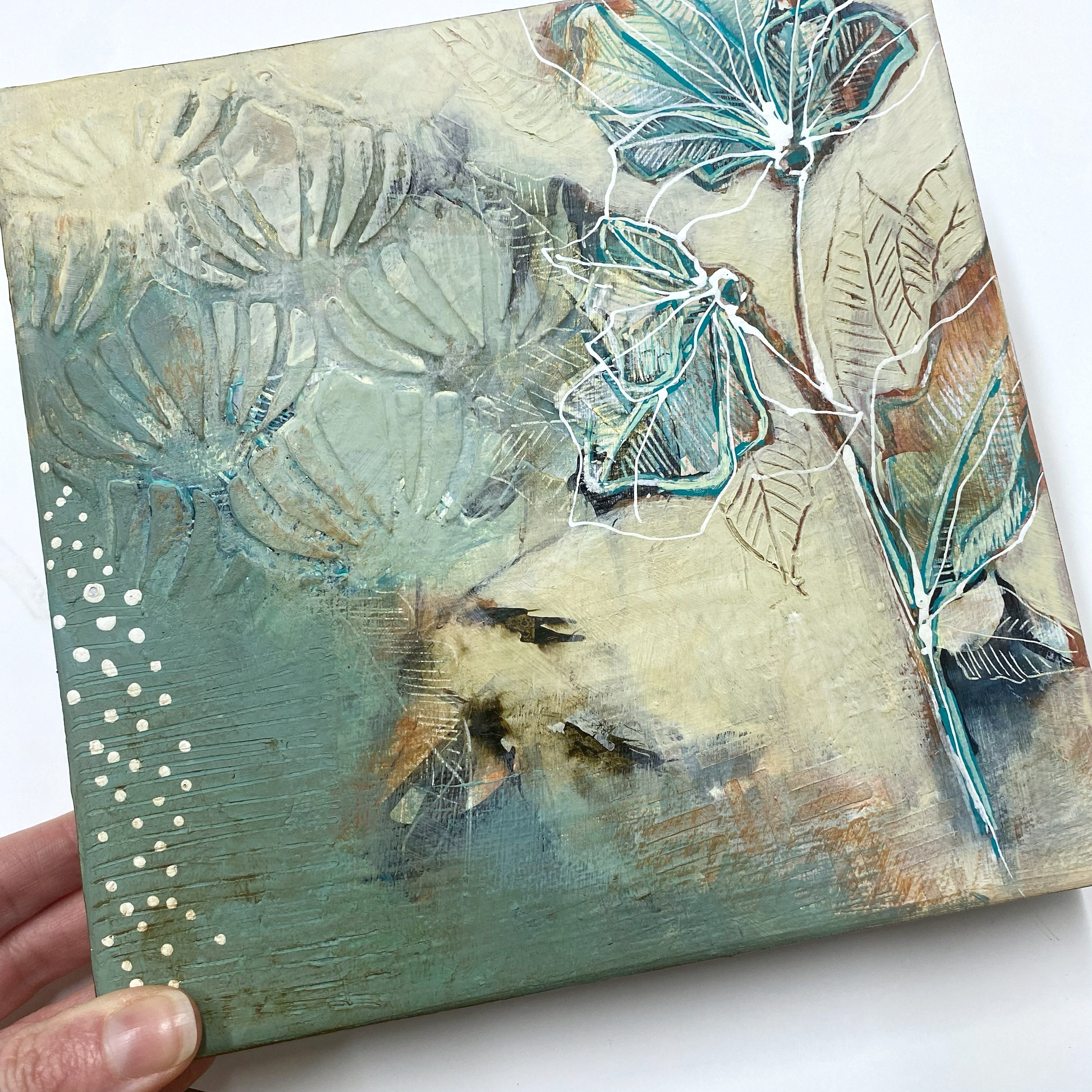 Quiet Meadow II - Original Painting Ready to Hang