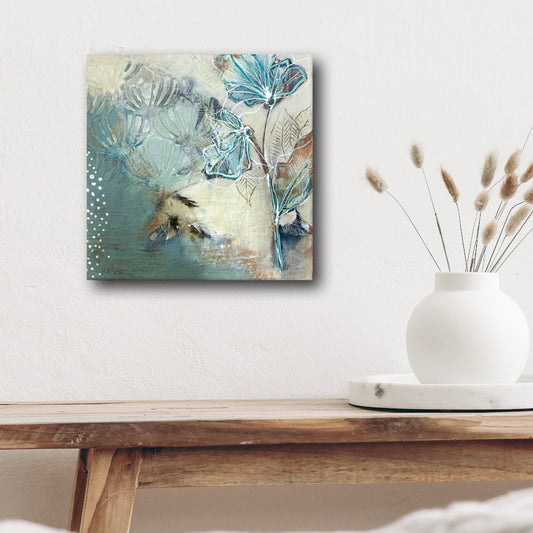 Quiet Meadow II - Original Painting Ready to Hang