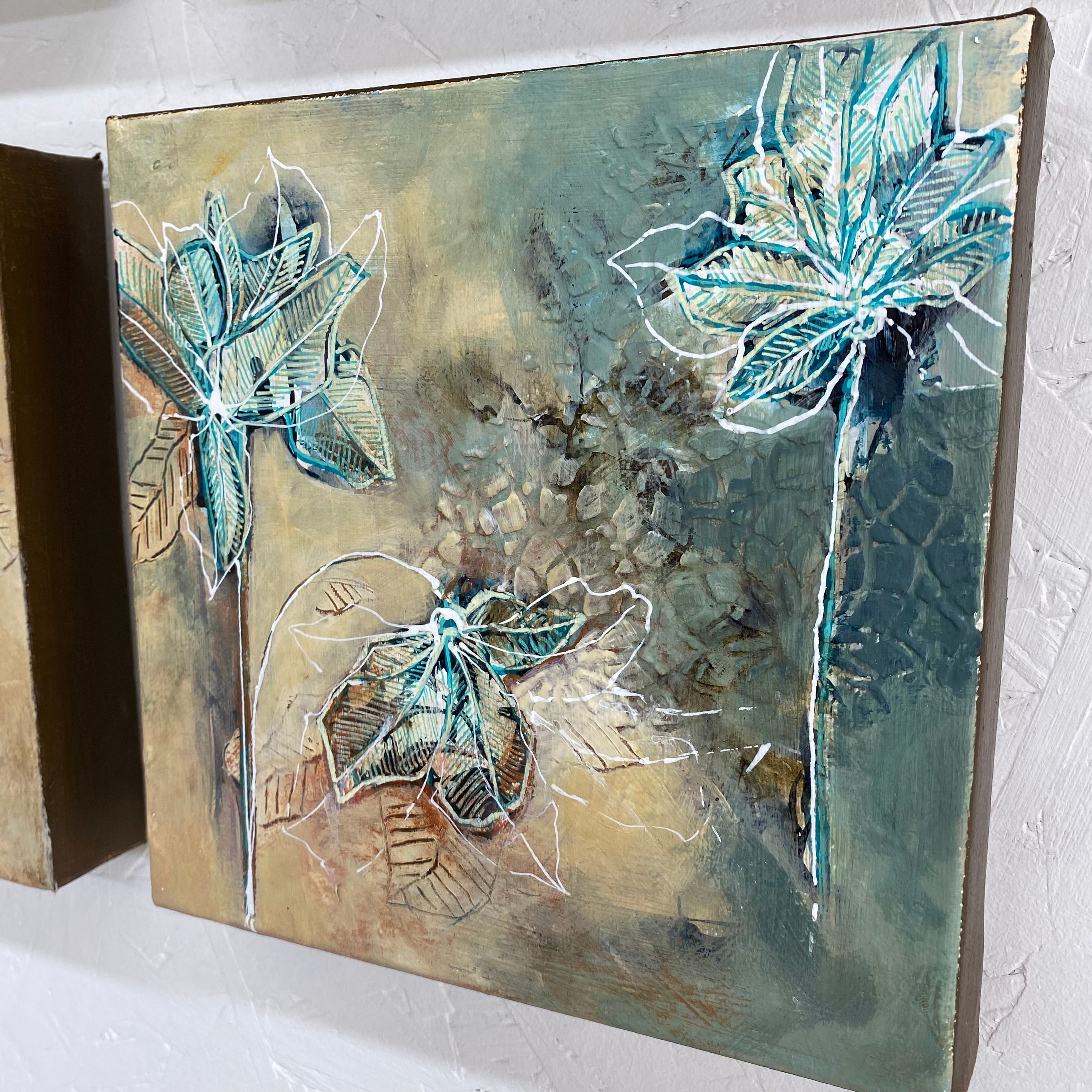 Quiet Meadow III - Original Painting Ready to Hang
