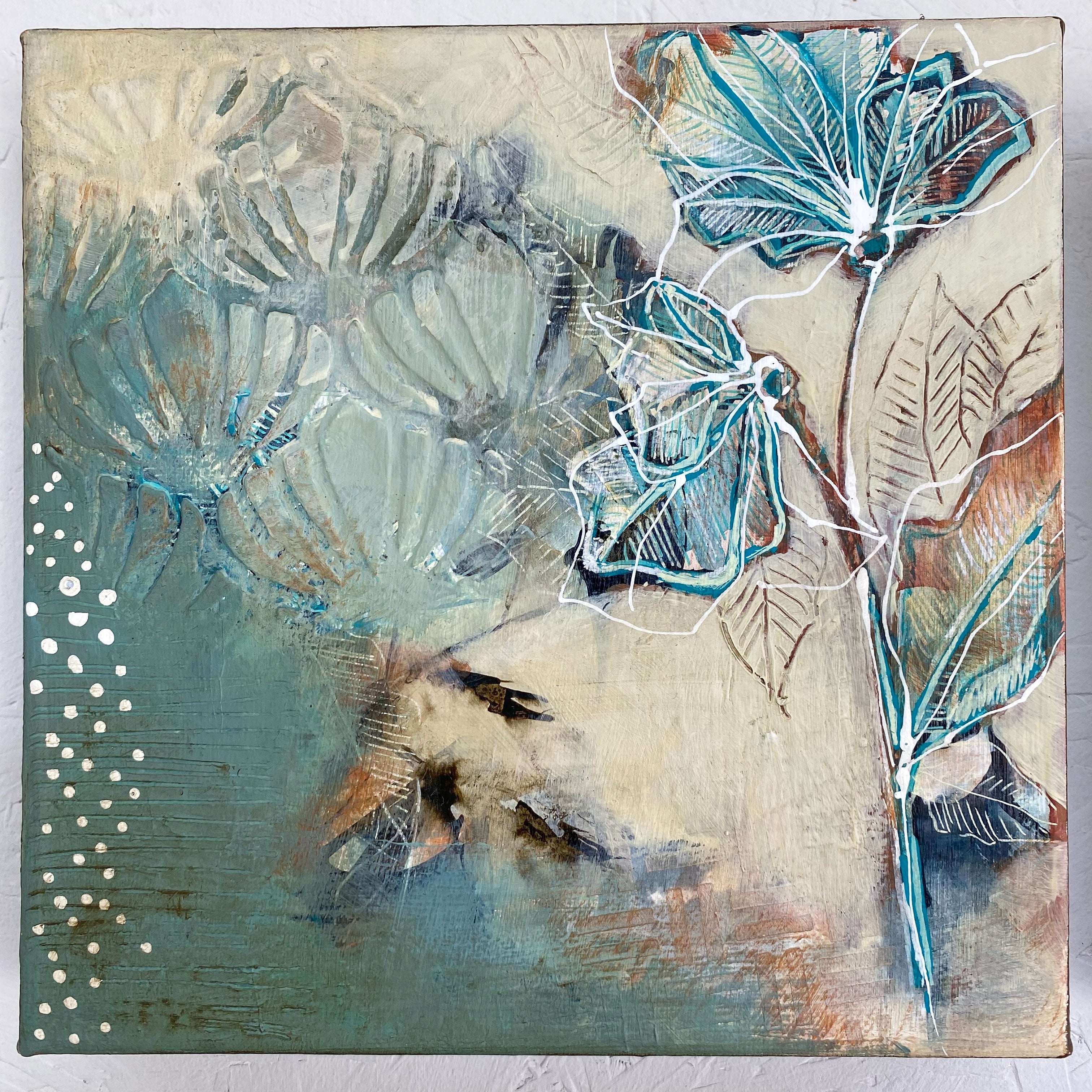 Quiet Meadow II - Original Painting Ready to Hang