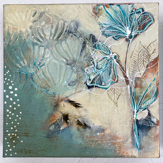 Quiet Meadow II - Original Painting Ready to Hang
