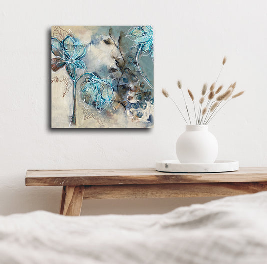 Quiet Meadow I - Original Painting Ready to Hang