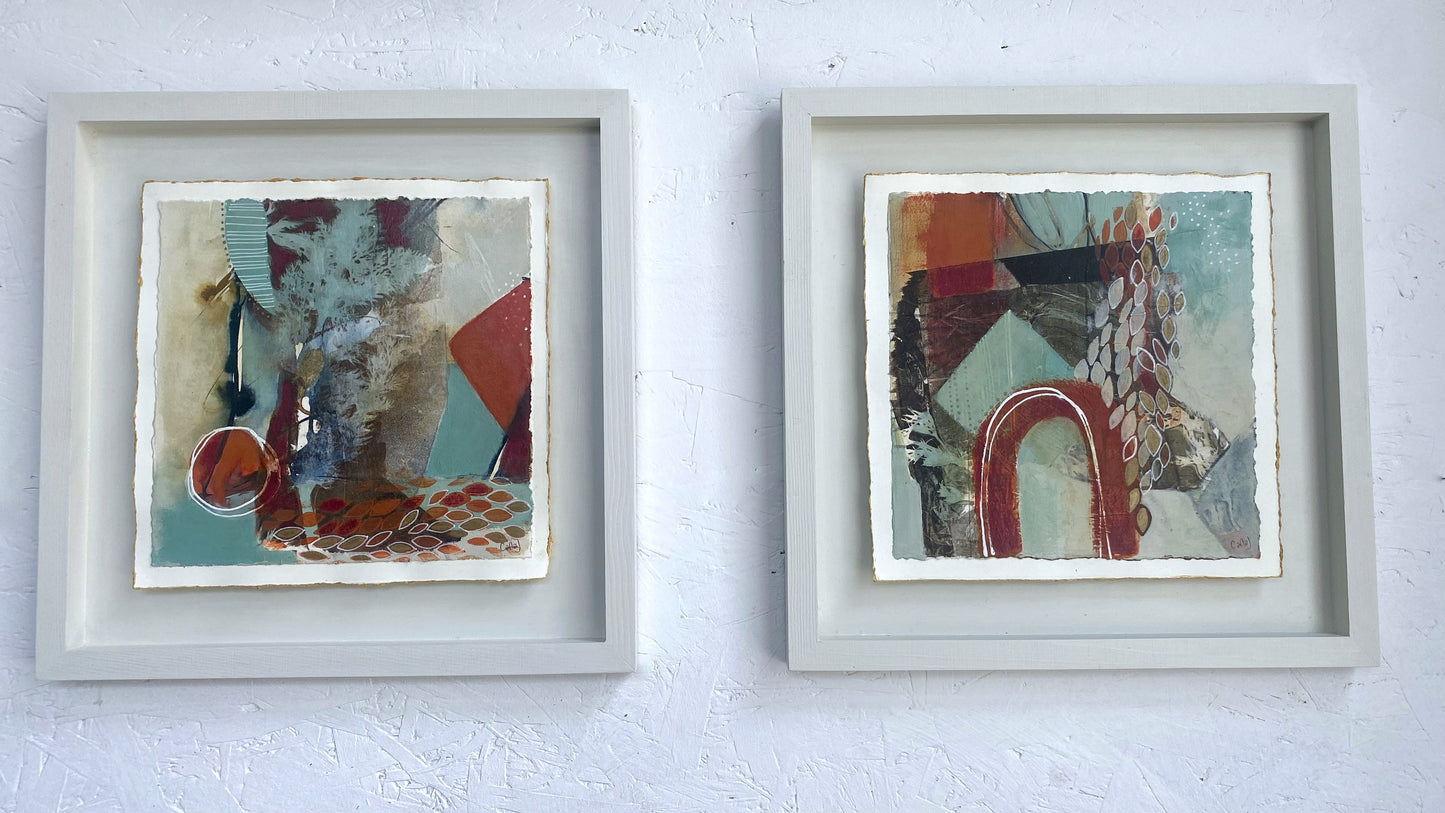 Deep Echo - Original Framed Painting