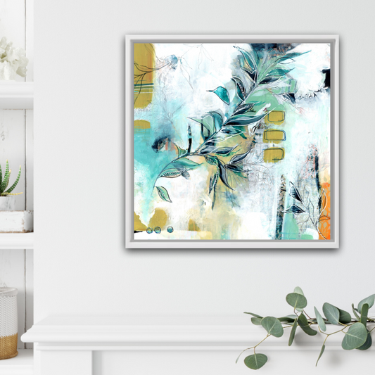Go with the Flow - Original Framed Painting