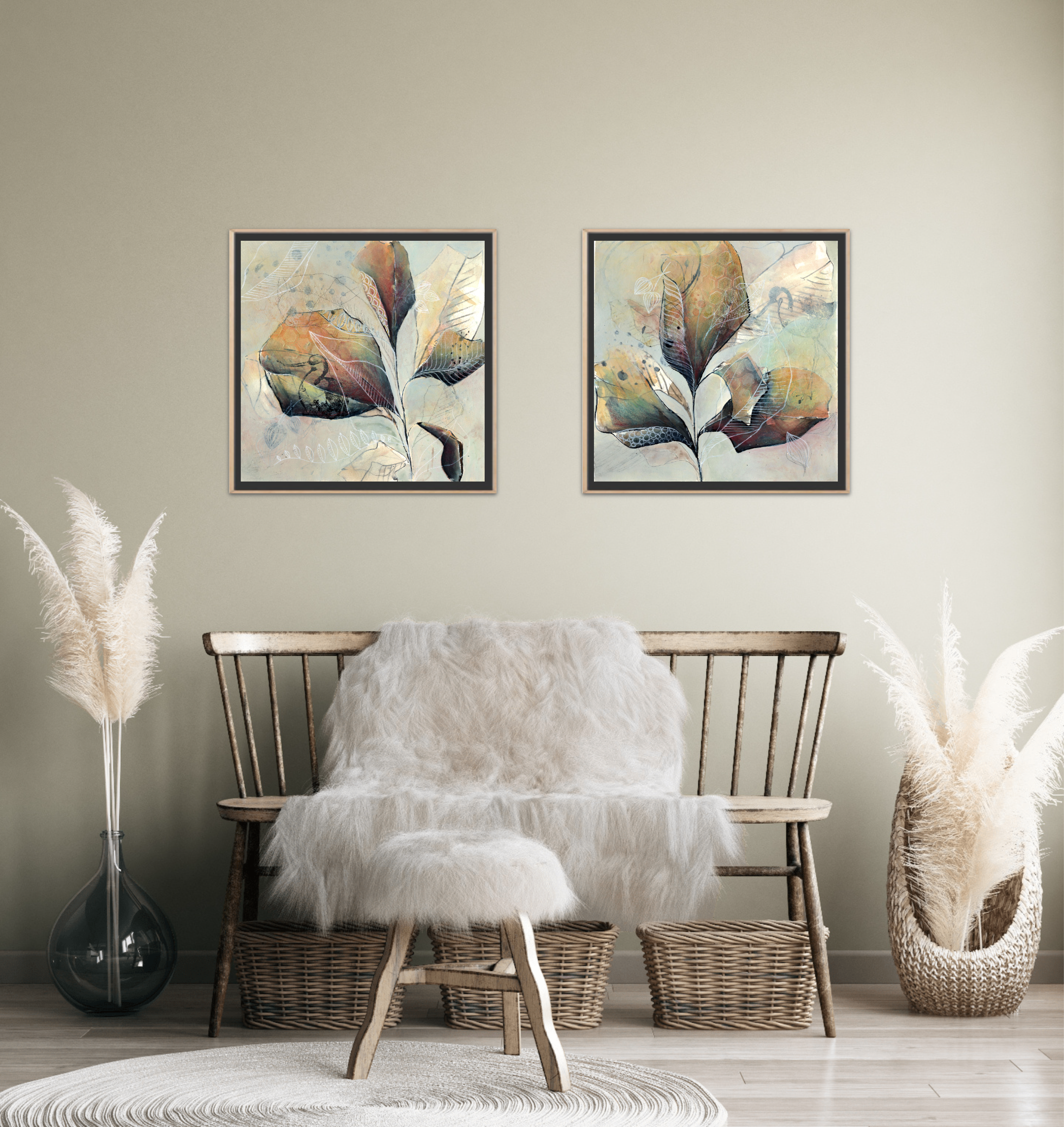 Looking Back - Unframed Original Painting