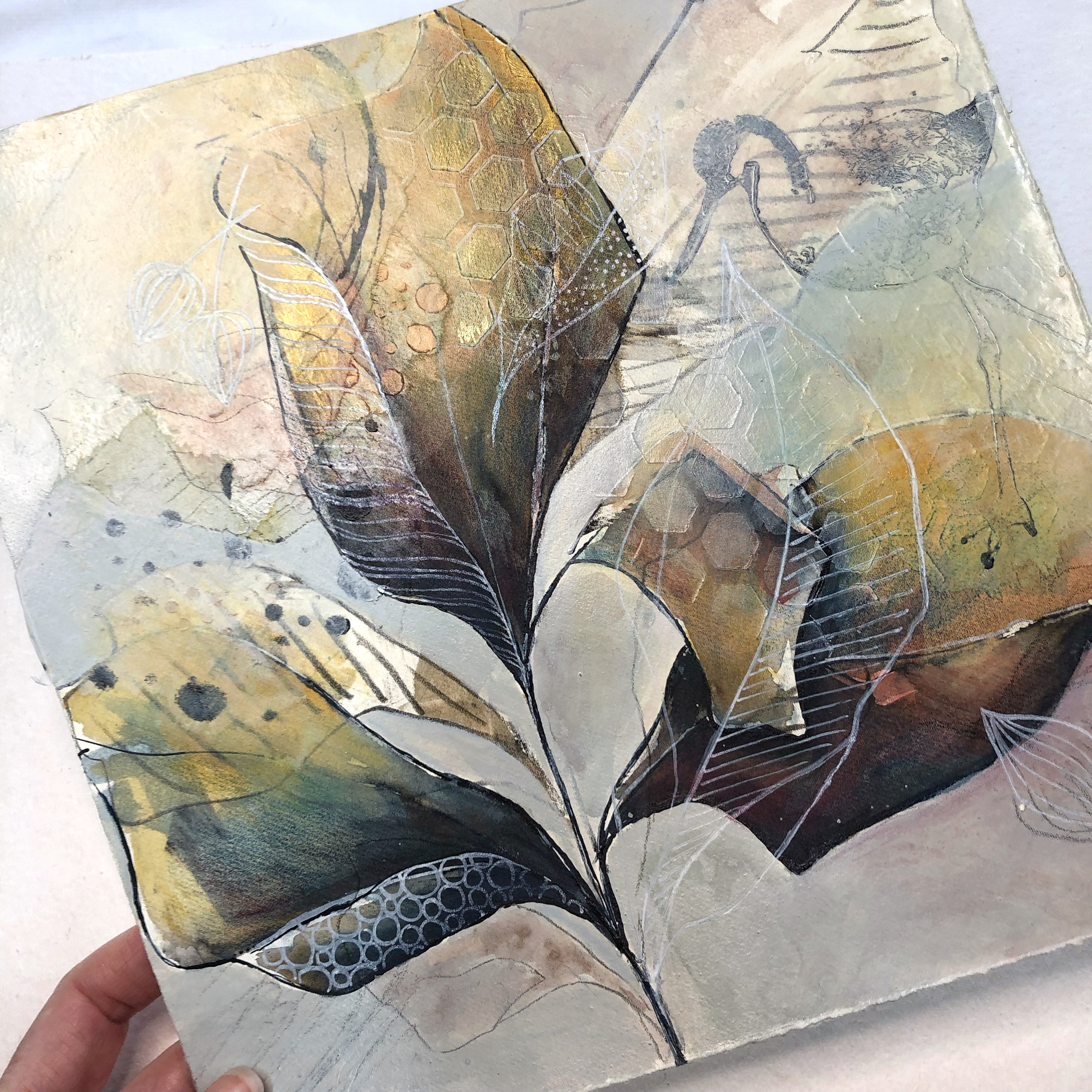 Looking Back - Unframed Original Painting
