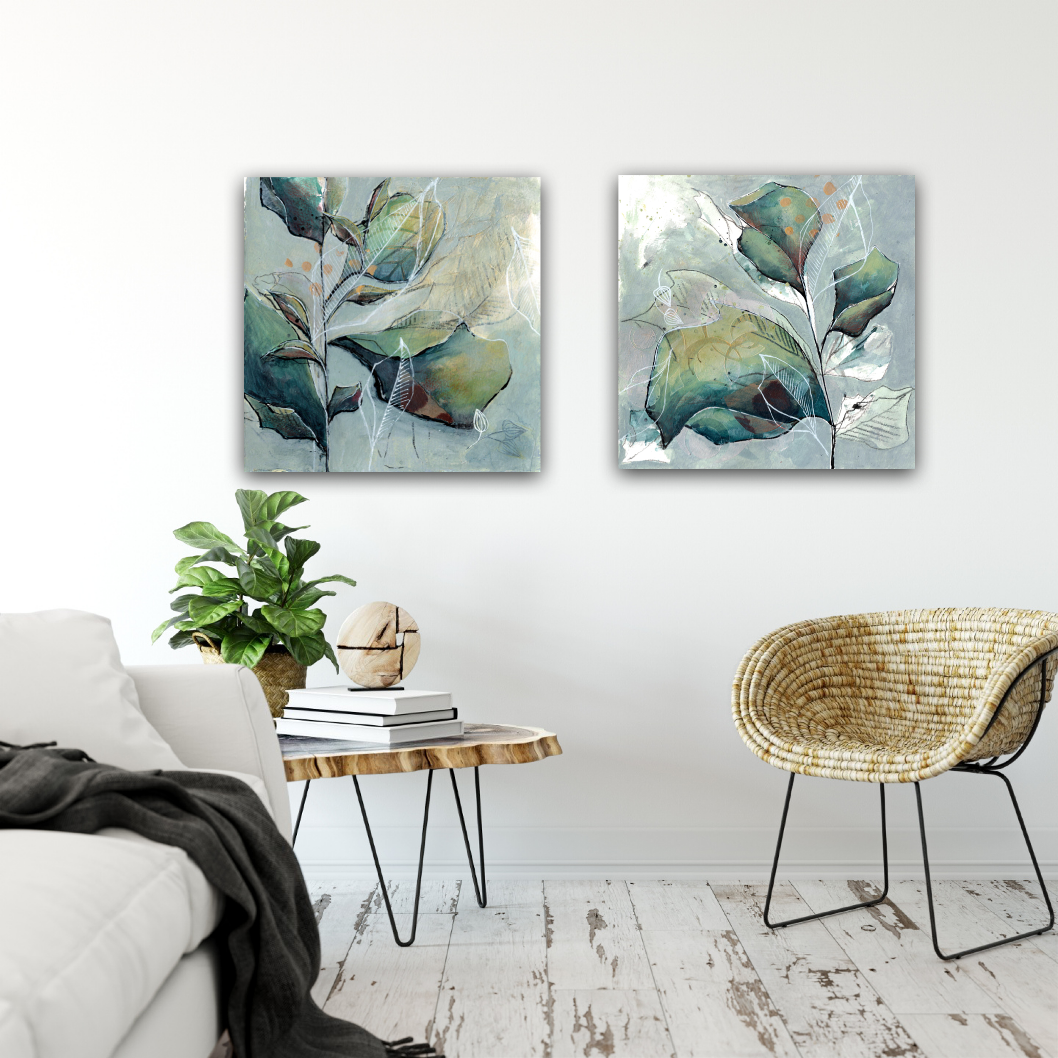 Rustling Leaves Canvas Print