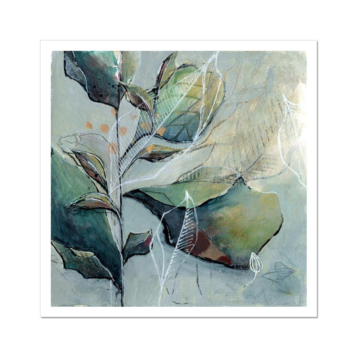 Rustling Leaves Fine Art Print