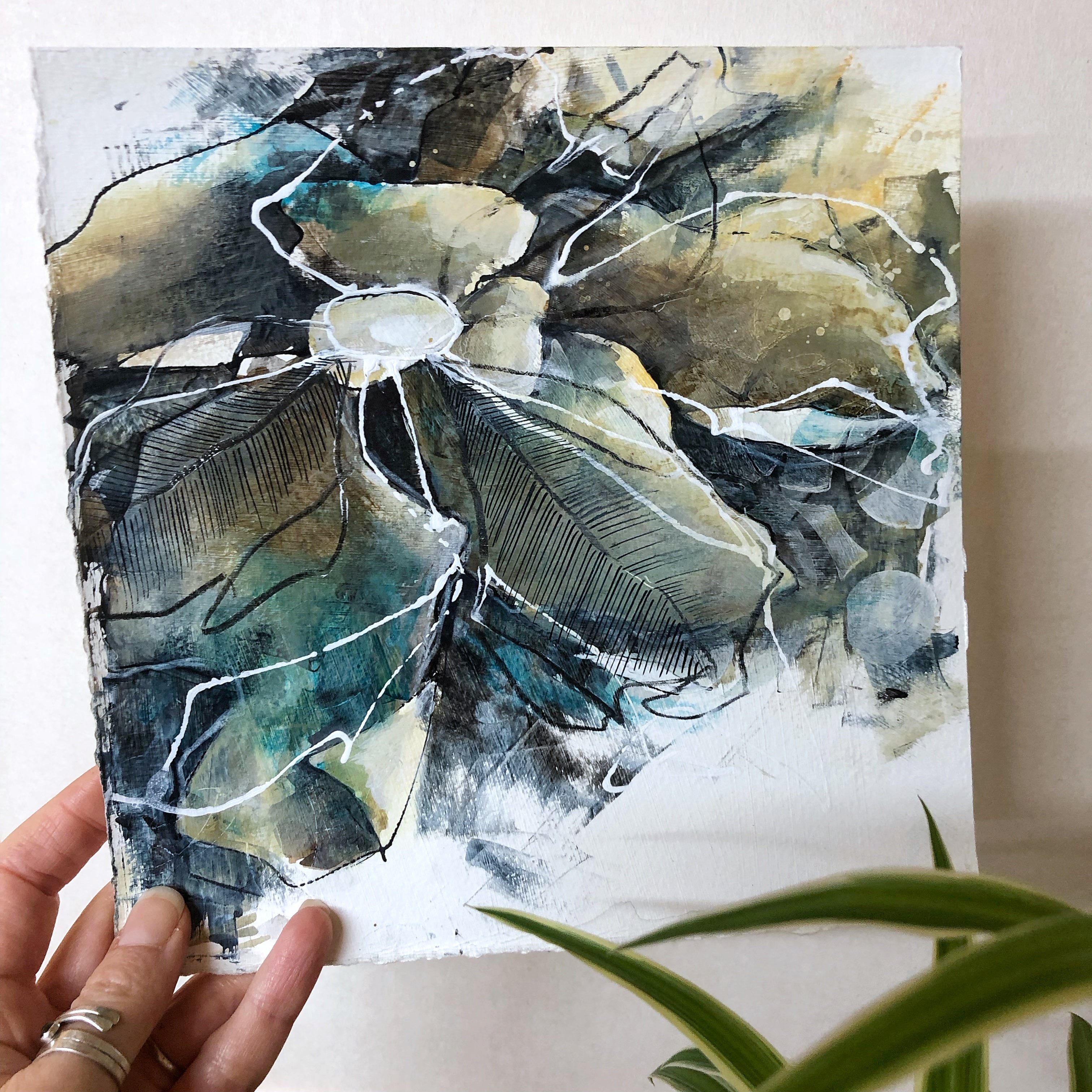 Subtle Contrast - Unframed Original Painting