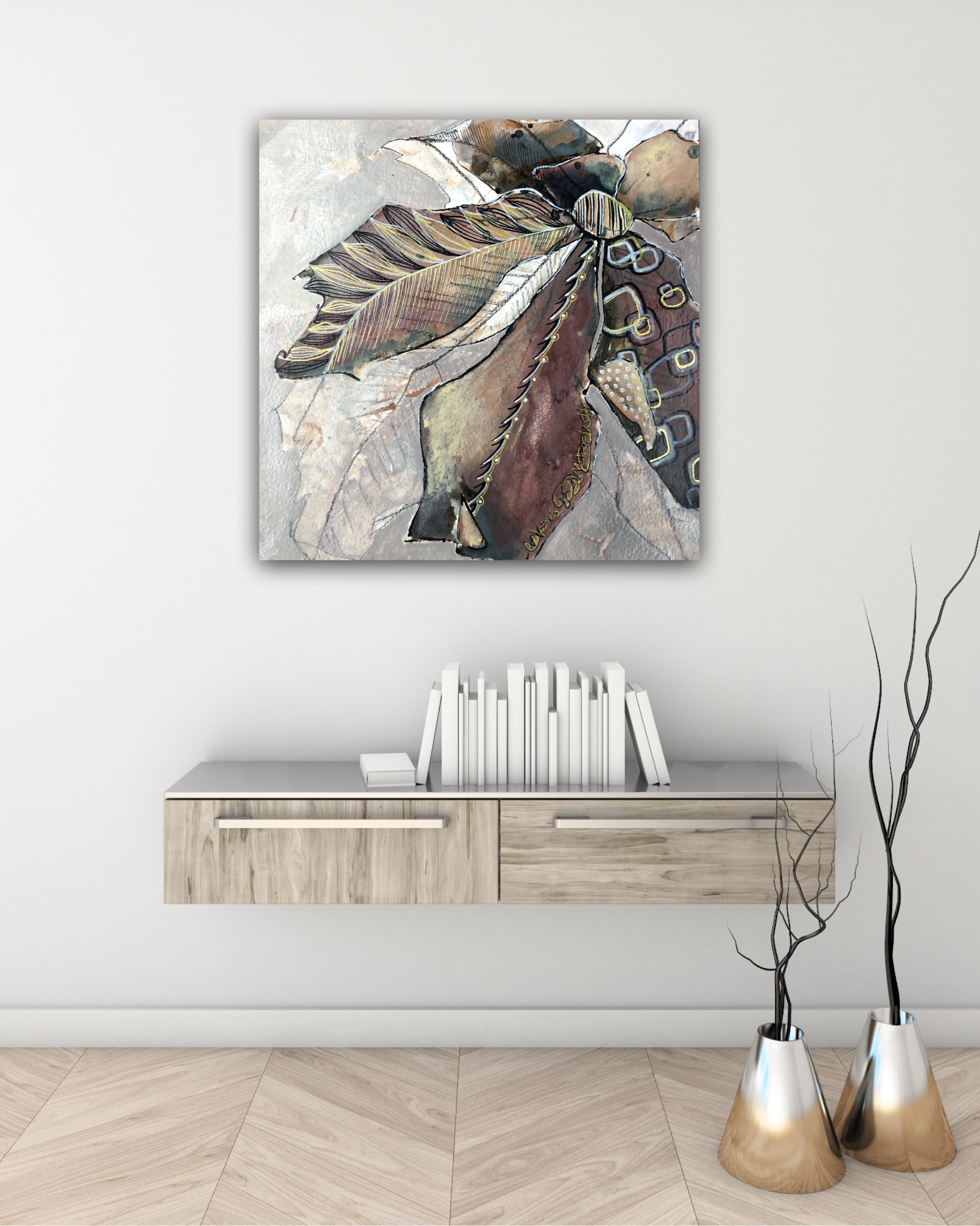The Lost Garden II Canvas Print